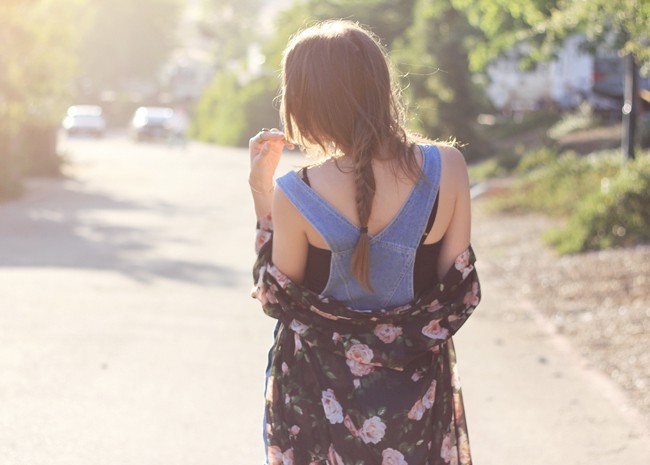 fashionlush, overalls, summer 2014, fishtail braid