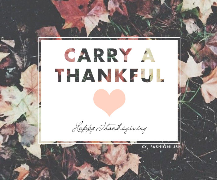 fashionlush, thanksgiving, quote