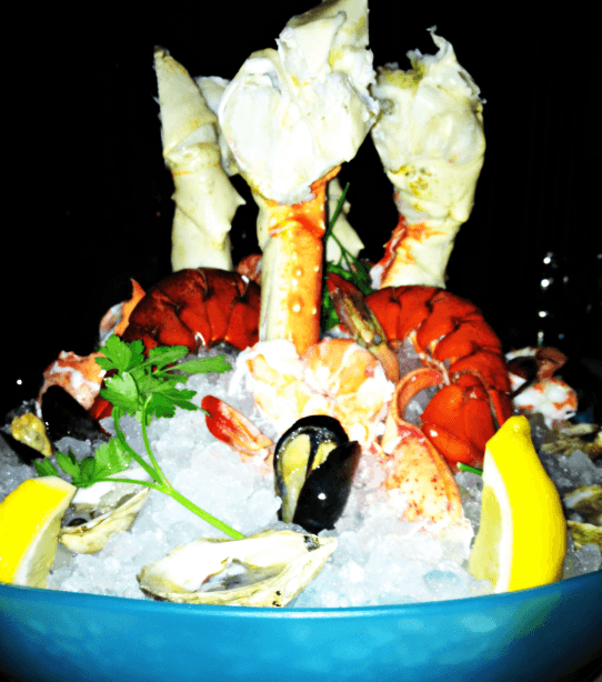 Prime steakhouse seafood tower