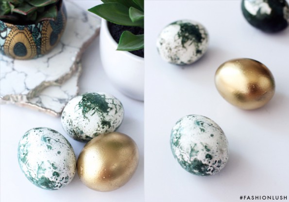 DIY Minimalistic Easter Eggs